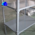 Jracking retail grocery store display rack angle steel slotted boltless rivet shelving